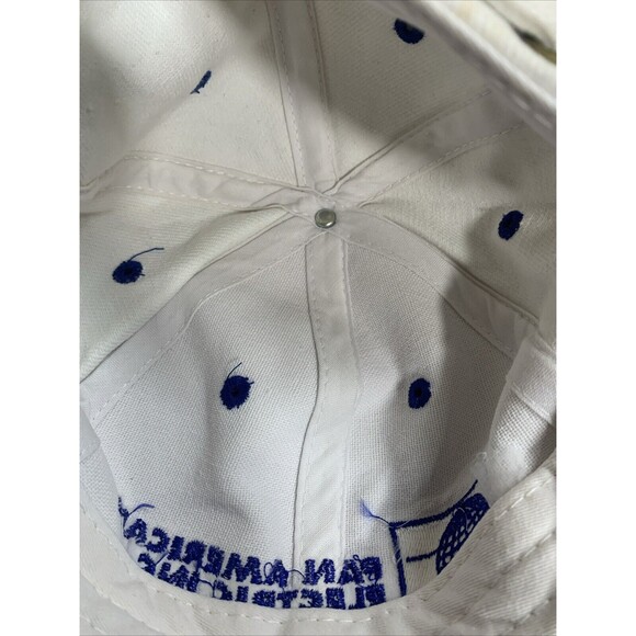 Pan American Electric INC Logo Hat IES - White & Blue ATT Headwear Strapback - Picture 10 of 10